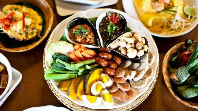 A Table Full of Tempting Food that arranged for a Food Festival